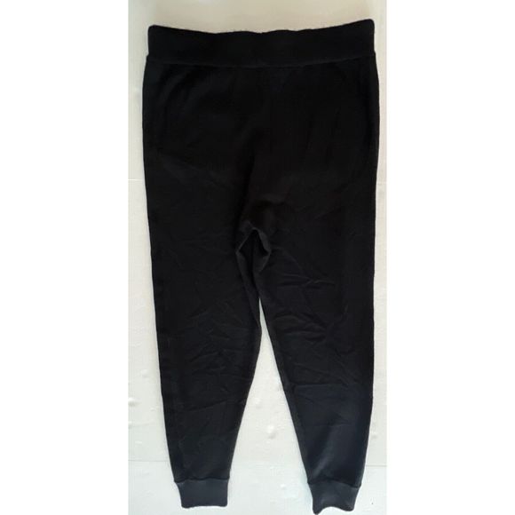 Lauren Ralph Lauren Women Sz Small Black Washable Cashmere Jogger Pants - Picture 4 of 11